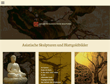 Tablet Screenshot of buddhaskulptur.de